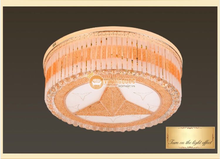 Đèn ốp trần phòng khách đẹp tinh tế CM275-13